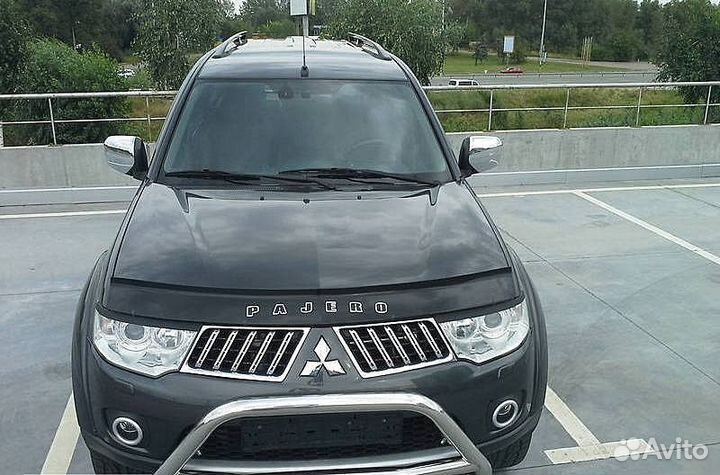 Дефлекторы окон и капота Mitsubishi Pajero Sport 3