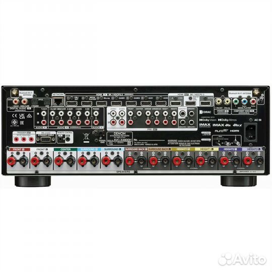 AV ресивер denon AVR-X4800H black