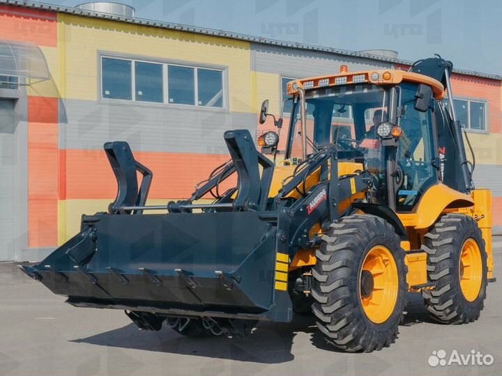 Экскаватор-погрузчик Zauberg EF 4C, 2024