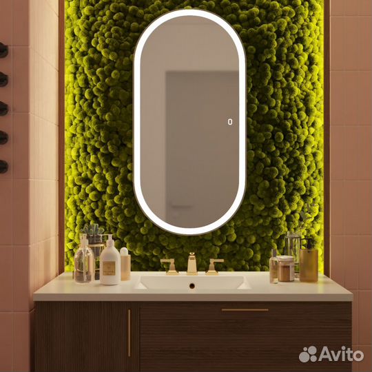 Зеркало с подсветкой 500*1000