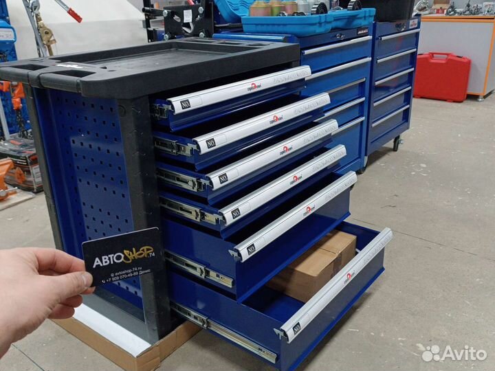 Тележка 6 полок Сервис ключ 11100