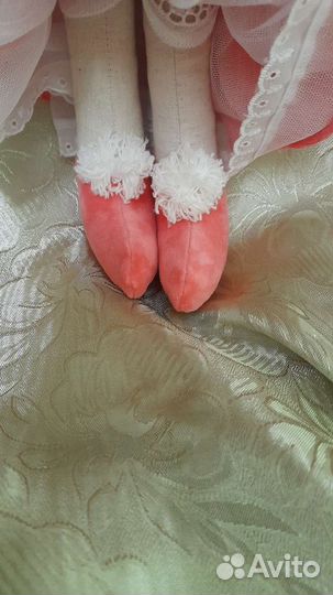 Интерьерная кукла зайка тильда ручной работы