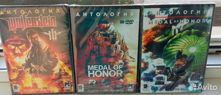 Игры на пк Call of Duty,Battlefield,Medal of Honor