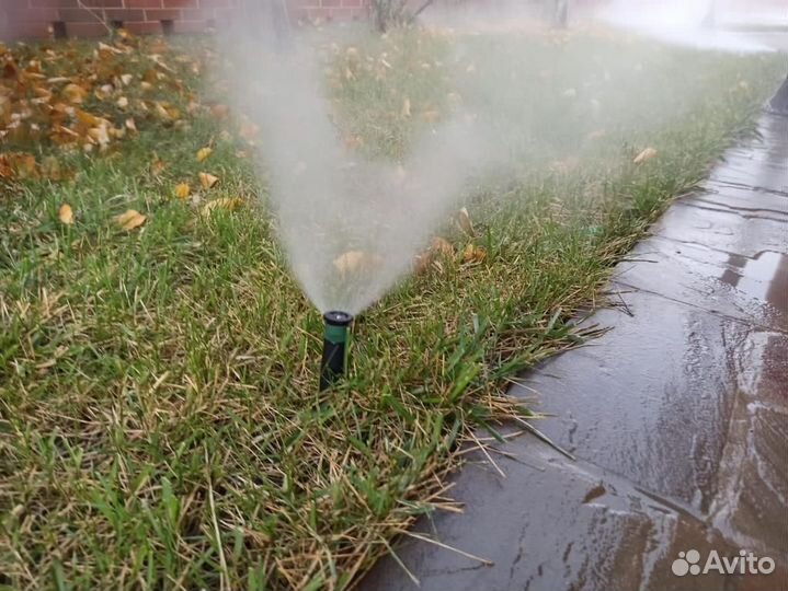 Автополив, установка, монтаж