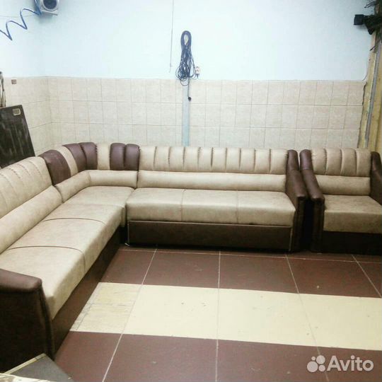 Перетяжка, ремонт мягкой мебели