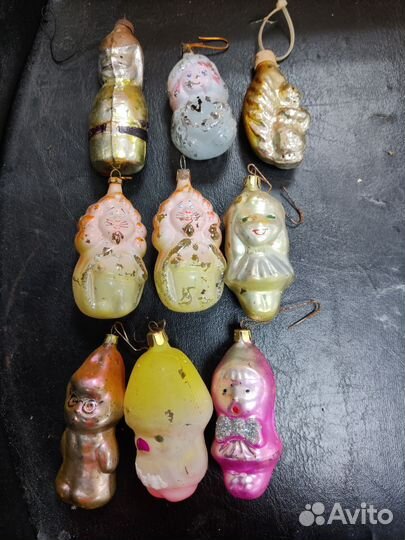 Ёлочные игрушки СССР