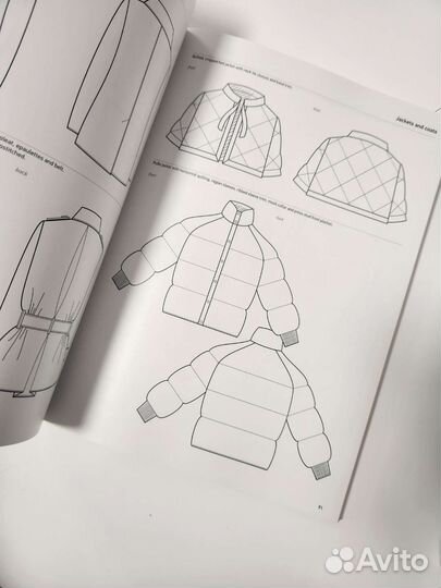 Technical drawing for fashion design