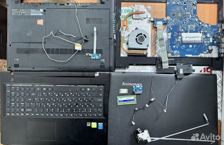 Ноутбук Lenovo G50-30 / G50-45 / G50-70 в разборе