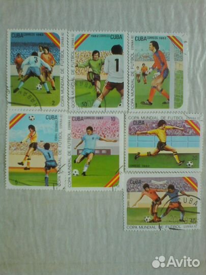 Марки. Футбол