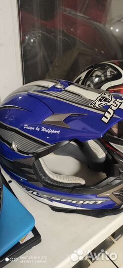 Мотошлем кросс/эндуро бу