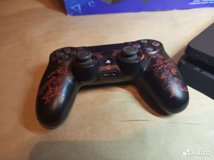 Sony ps4 slim 1tb с играми