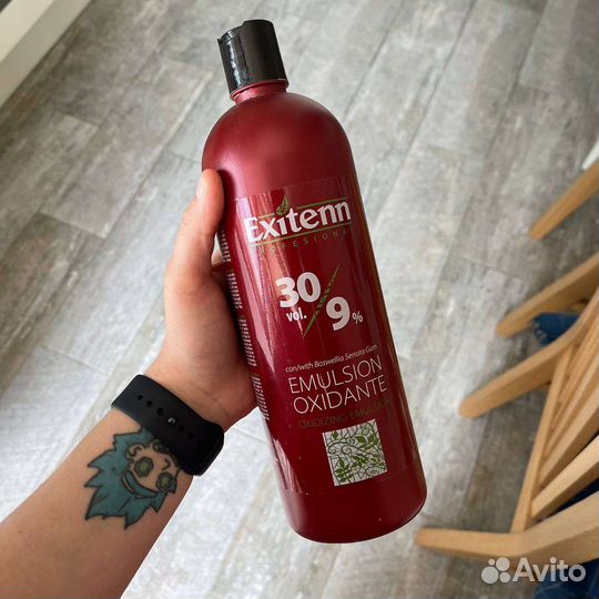 Окислитель для обесцвечивания волос