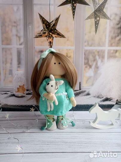Интерьерная куколка ручной работы
