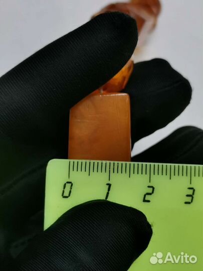 Бусы Янтарные винтажные СССР (Ч)