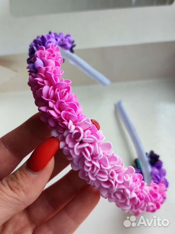 Ободок цветочный