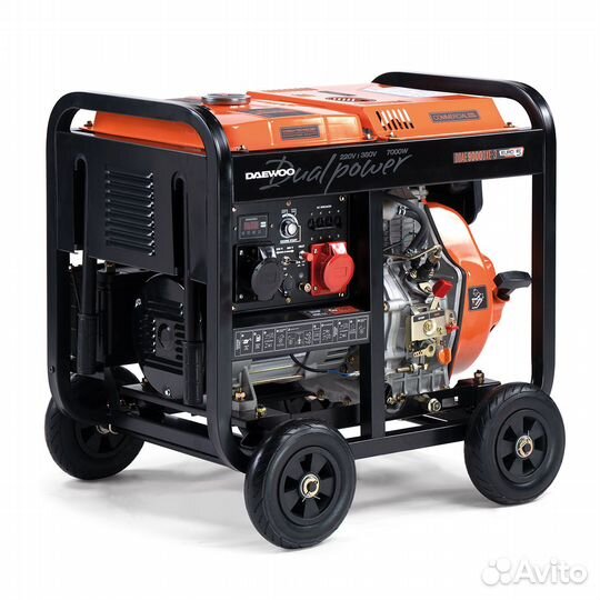 Дизельный генератор daewoo ddae 9000DXE-3
