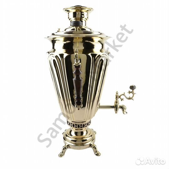 Самовар дровяной 9 л «Рюмка цыганская» И.И