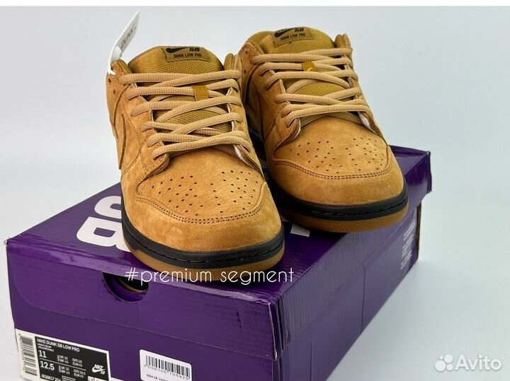 Nike SB dunk LOW wheat