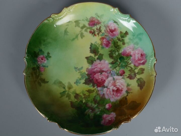 Старинные фарфороаые тарелки.Limoges