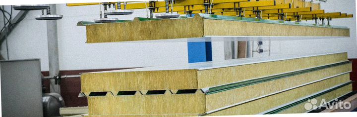 Сэндвич панели стеновые PIR от 200 м2