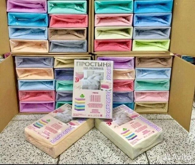 Простынь на резинке