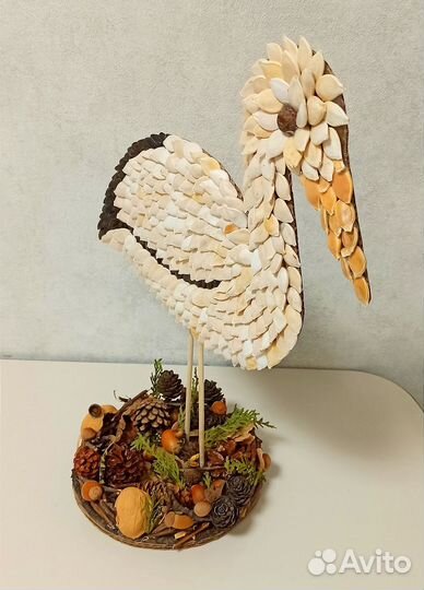 Осенняя поделка из природных материалов 