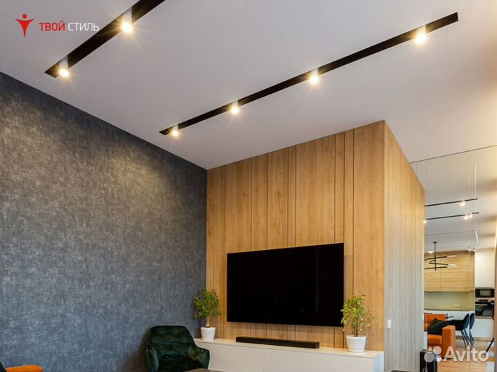 Натяжные потолки. Замер в день обращения