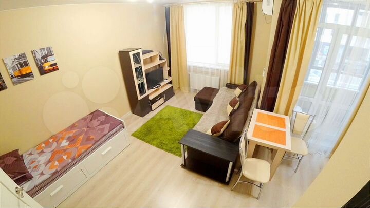 Квартира-студия, 34 м², 2/7 эт.