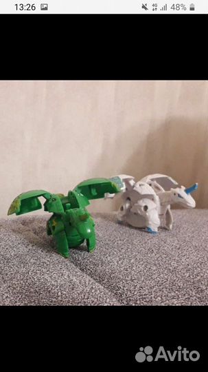 Бакуганы и карточки