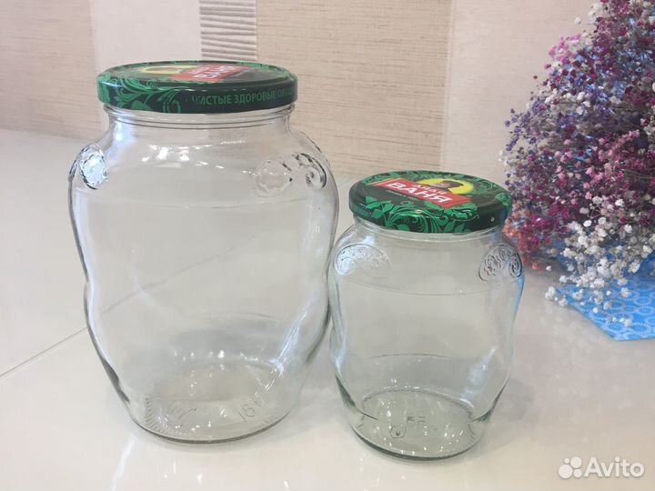 Банки стеклянные