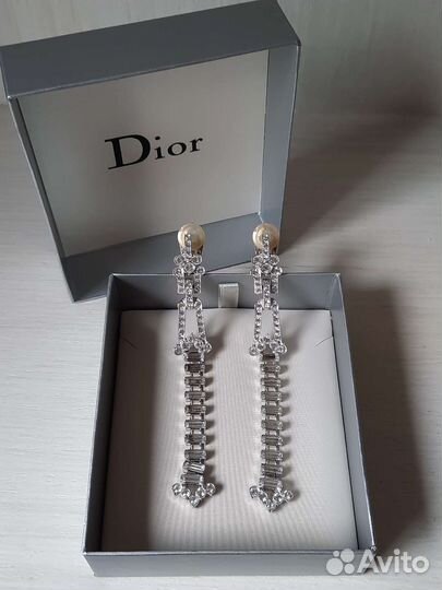 Серьги/Заколка Dior Dior couture