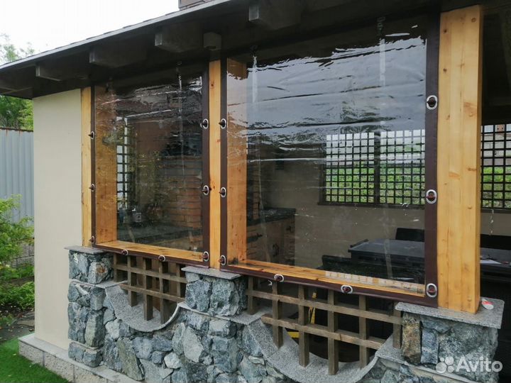 Мягкие окна под ключ