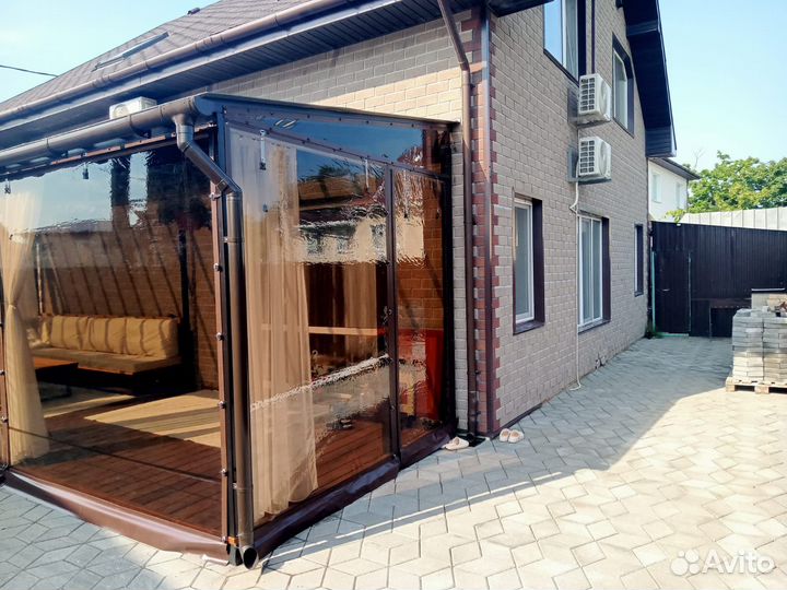 Мягкие окна для веранды