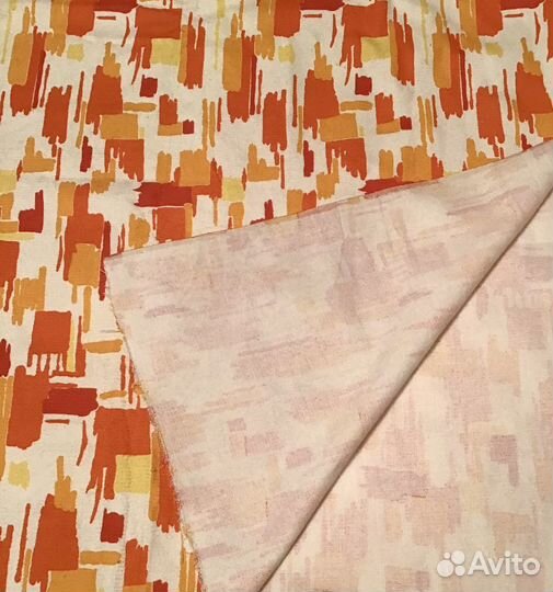 Ткань махровая тонкая СССР хлопок отрез 4 м