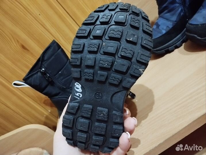 Сапоги зимние детские для мальчика