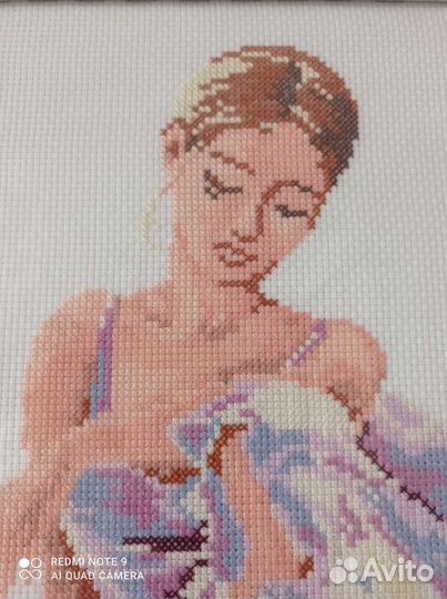 Картина вышитая крестом