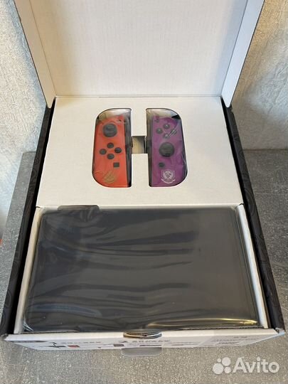 Игровая приставка nintendo switch oled pokemon new