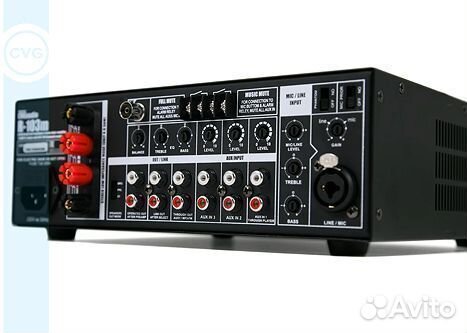 Профессиональный стерео усилитель cvgaudio R-103M