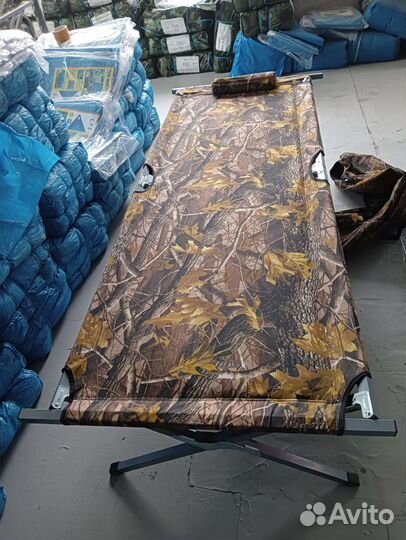 Кровать Раскладушка туристическая медведь