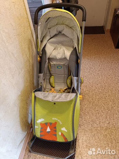 Детские санки коляска ника