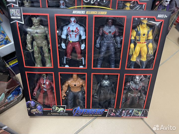 Игрушки фигурки супергероев