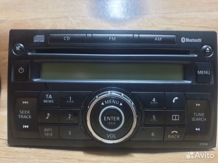 Магнитола Nissan Tiida C11 28185EM01A