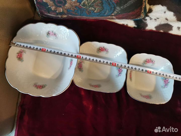 Тарелки Блюда Супница Кофейные пары лфз СССР