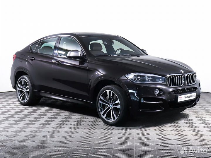 BMW X6 3 AT, 2015, 53 977 км