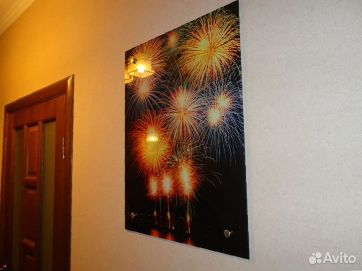 Каленое стекло фотопечать