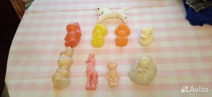 Игрушки СССР пластмассовые