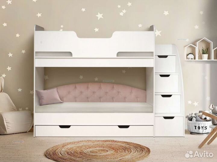 Двухъярусная кровать большой выбор
