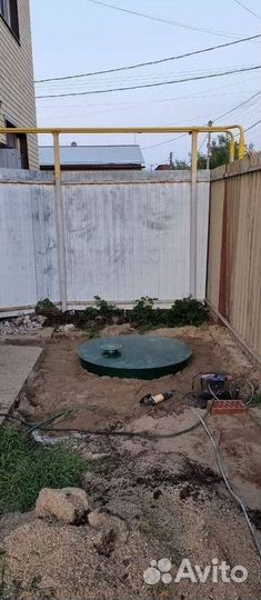 Установка канализации септик под ключ