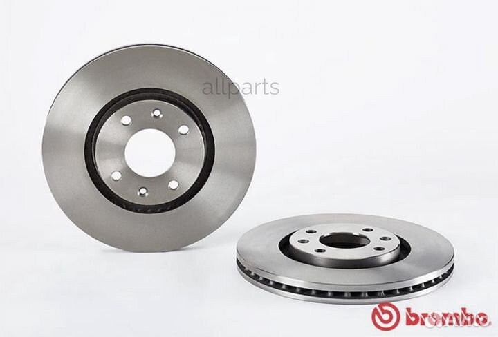 Brembo 09.9619.10 Диск тормозной (Спереди) Citroen
