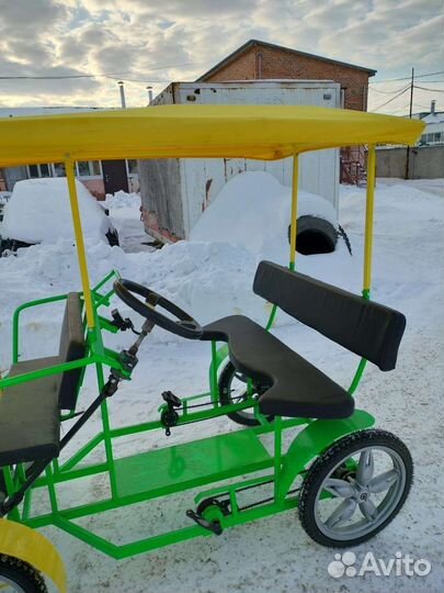 Веломобили Велорикша